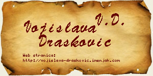 Vojislava Drašković vizit kartica